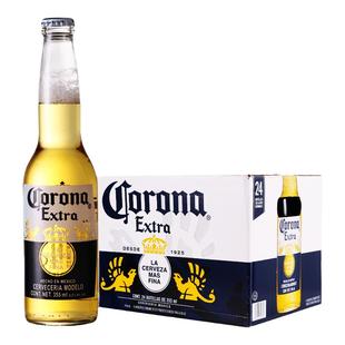 【进口】科罗娜啤酒355ml*24瓶墨西哥Corona精酿拉格黄啤临期整箱