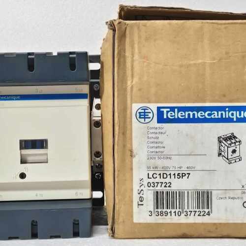 全新TELEMECANIQUELC1D115P7接触器3P115A230V交流电LC1D115P7免