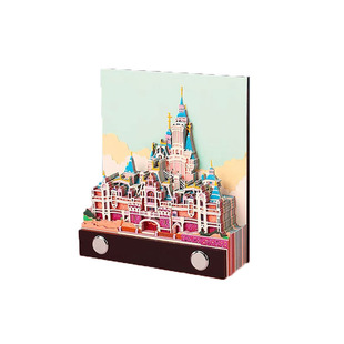 3D立体清水寺便签纸便利贴2025年新城堡周边日历创意生日礼物纸雕