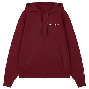 【丁禹兮同款】Champion冠军卫衣女25冬季新款情侣连帽加绒上衣男