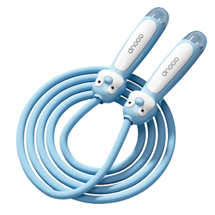 跳绳儿童幼儿园大班初学专用一年级学生小朋友初学不打结棉绳绳子