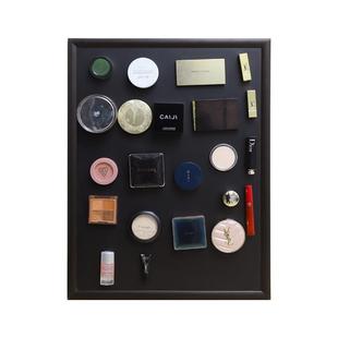 黑色木框磁吸黑板化妆墙磁性挂小黑板办公家用磁性粉笔书写磁性店铺展示板儿童教学荧光手写宣传广告商用