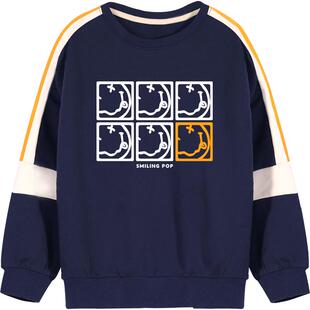 2026新款男童加绒卫衣红色大童冬季儿童装早春装男孩春季过年衣服