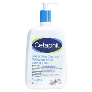 Cetaphil丝塔芙洗面奶1L温和敏肌深层清洁男女士洁面乳官方旗舰店