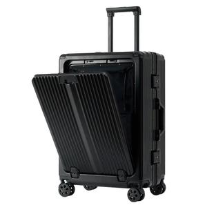 瑞士军刀行李箱铝框前开盖登机箱18寸旅行箱密码箱20拉杆箱男24寸