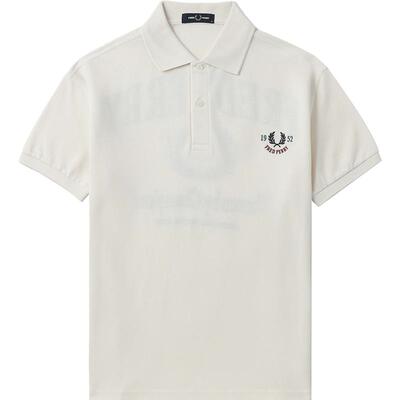 FRED PERRY男士休闲POLO衫夏季翻领字母麦穗刺绣短袖潮M9834