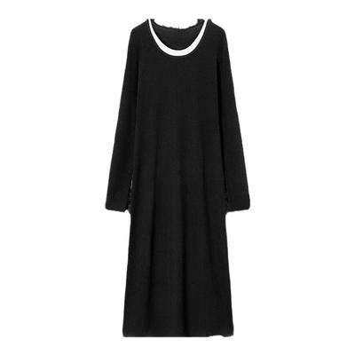 TKYSHOP简约H型毛衫连衣裙