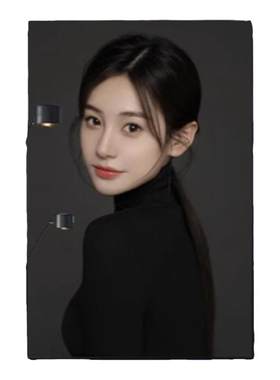 高端油画布相框定制结婚写真肖像