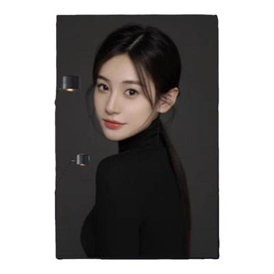 高端油画布相框定制结婚写真肖像