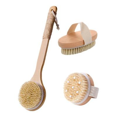 猪鬃毛洗澡刷身体干刷搓澡巾