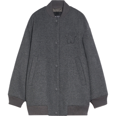 【甄选惠享】Weekend MaxMara 24秋冬女装羊毛混纺夹克5486014206