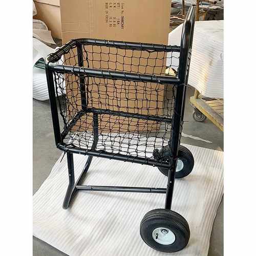 黑色网球车球棒球球车网球装球车捡球车捡球筐网球框装球篮