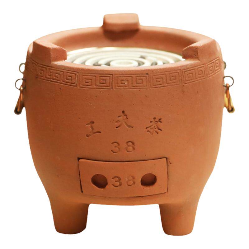 迷你小巧型复古电陶热丝功夫茶红泥炉砂铫陶壶家用套装烧水煮茶炉