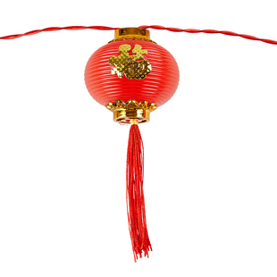 2026新款过年灯笼灯串庭院花园春节装饰灯马年布置挂饰福字彩灯