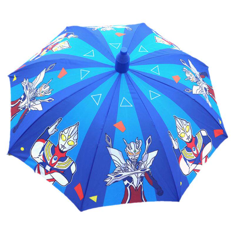 儿童雨伞安全防晒深蓝色黑胶