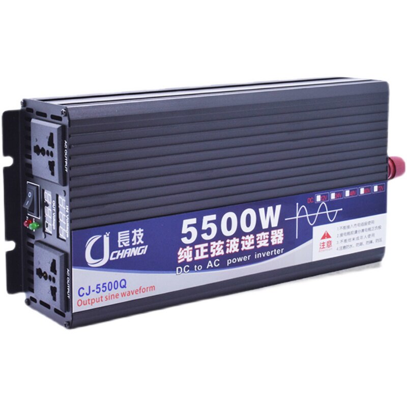 长技纯正弦波逆变器12V转换220