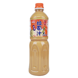 月桂冠日式豚骨拉面汁1L猪骨白汤浓缩汤底料拉面汤料日式料理