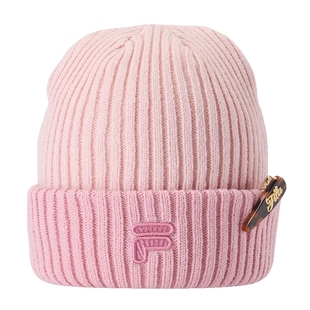 【暖暖帽】FILA FUSION斐乐帽子针织帽冬新款保暖毛线帽冬帽女帽