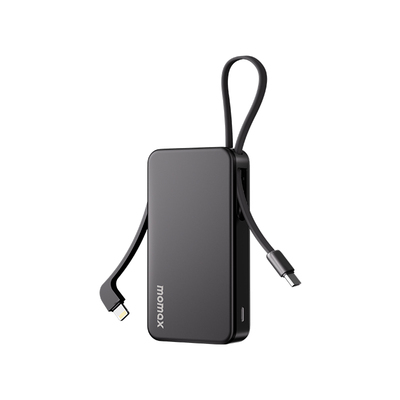 MOMAX摩米士自带线MFI认证充电宝