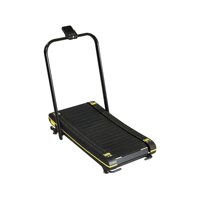 新款无动力跑步机健身房曲面机械式履带走步机健身器材