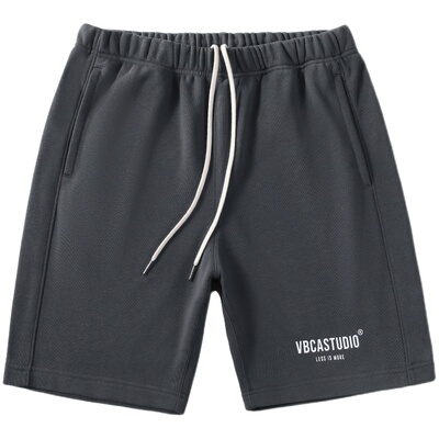 VBCA毛圈卫裤宽松夏季高街百搭