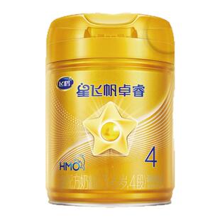 飞鹤星飞帆卓睿4段儿童配方奶粉750g*6罐含乳铁蛋白老爸抽检正品