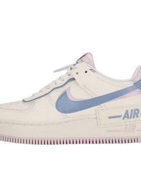 耐克空军一号女鞋白蓝粉AF1