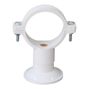 PVC长脚水管固定夹吊卡排水管延长管卡塑料给水管抱箍管箍 管卡