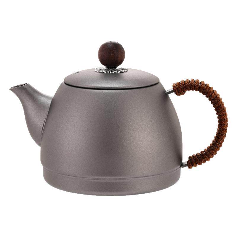 纯钛泡茶壶户外便携式功夫茶具