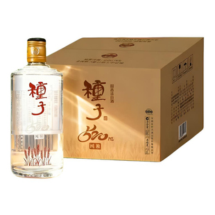 金种子白酒种子纯粮520浓香型纯粮固态法白酒1*6/箱42度520ml