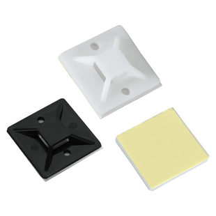 3M带胶自粘贴式吸盘定位片电线收纳卡扣墙面固定器进口扎带固定座