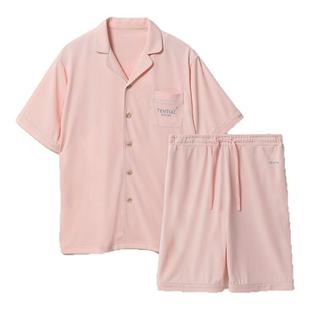 TENTIAL翻领短袖睡衣舒眠功能型简约舒适男女款新版