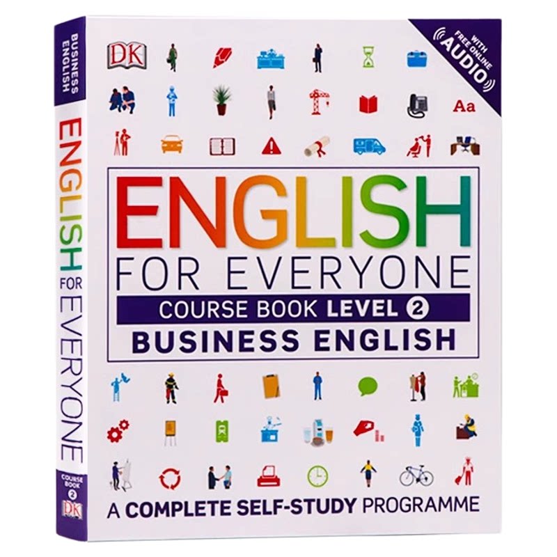 DK人人学英语系列DK-English for Everyone:Business English Level2 Course Book 商务英语2学习教材 自学指南教程英文原版