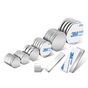 3M背胶超强吸力磁铁圆形方形钕铁硼强磁磁铁贴片高强度吸铁石贴片