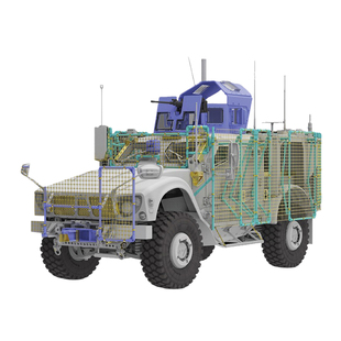 麦田 RM5145 1/35 M1240A1 MATV防地雷反伏击车带RPG防护网系统