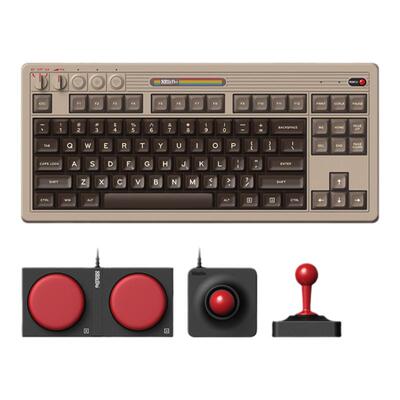 八位堂Retro87C64复古机械键盘