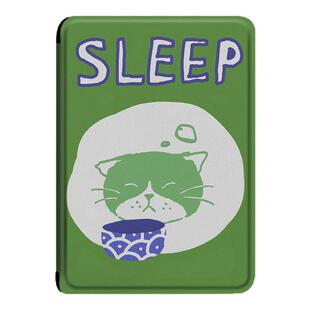 电子书适用kindle阅读器paperwhite英文狗狗scribe保护套kpw4猫咪5简约6寸oasis3潮2第11代958/voyage1499壳