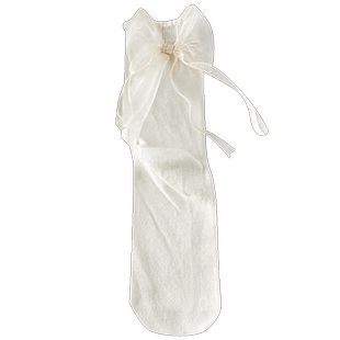 蝴蝶结袜子女中筒猛男可爱日系jk送男朋友仙气洛丽塔白色蕾丝花边