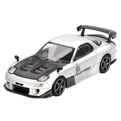 驰誉模型 MINIGT 1:64 #1106 马自达RX-7 RE-Amemiya 合金车模