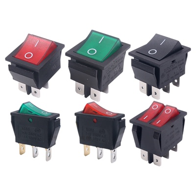 900/770/810/1000型连续型封口机配件单双船形电源开关单色带灯