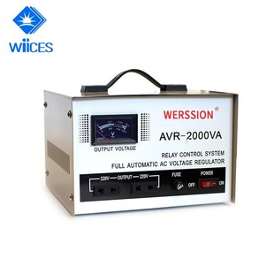 交流稳压器家用2000VA单相变压器非洲EthiopiaSKD东南亚稳压电源