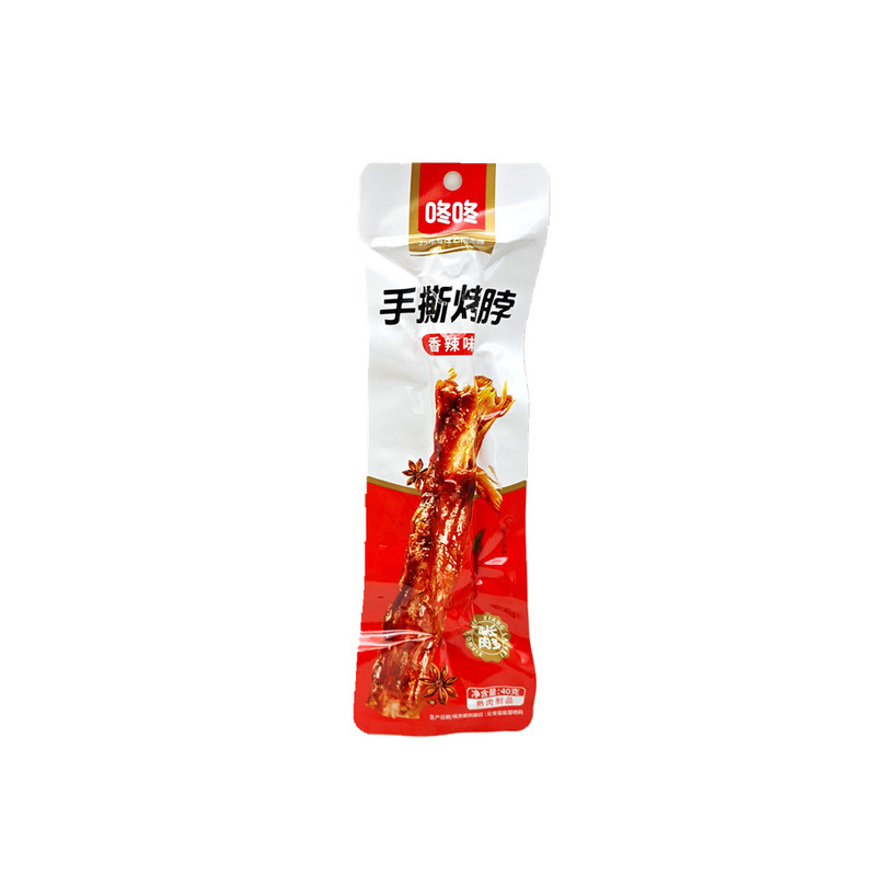 咚咚手撕烤脖40g/包开袋即食零食