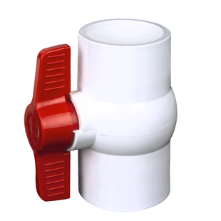 PVC球阀 阀门 开关 螺口 给水管20 25 32 40 50 63 75 90 110 160