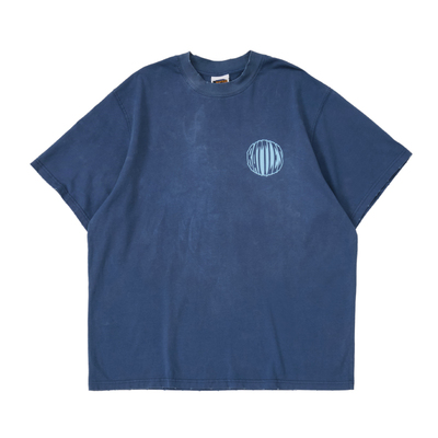 Battles做旧基础logo短袖