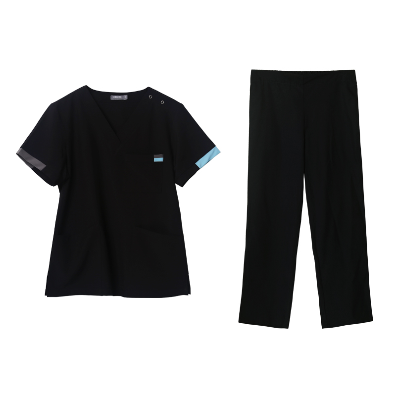 檀赫手術(shù)室洗手衣女短袖醫(yī)生口腔工作服男長袖速干彈力手術(shù)刷手服