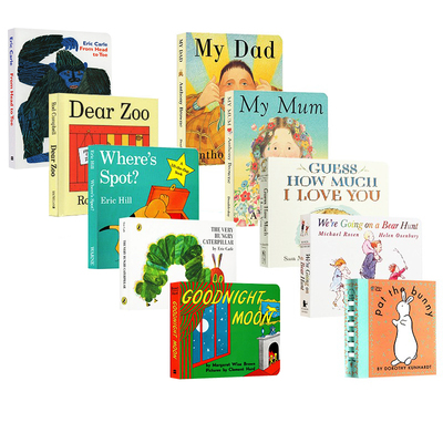 英文原版启蒙绘本10册