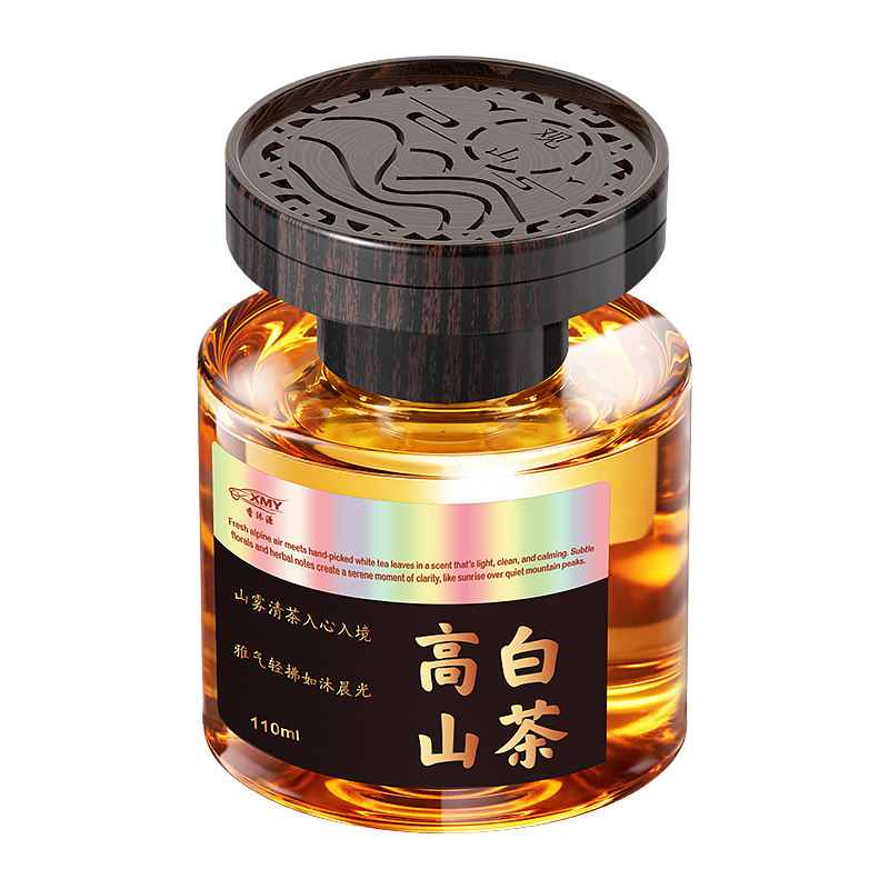 高山白茶车载香薰2025新款持久留香男女高级感汽车内香水摆件正品