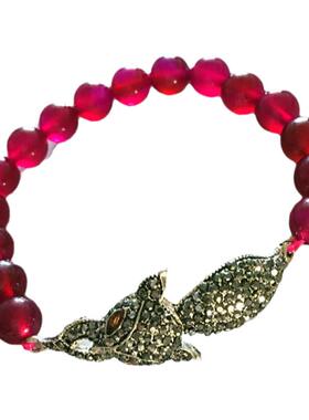 手链旺桃花水晶原创设计