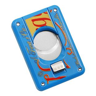 包邮进口原装富恩特联名ELIE BLEU雪茄剪刀 不锈钢便携雪茄剪个性