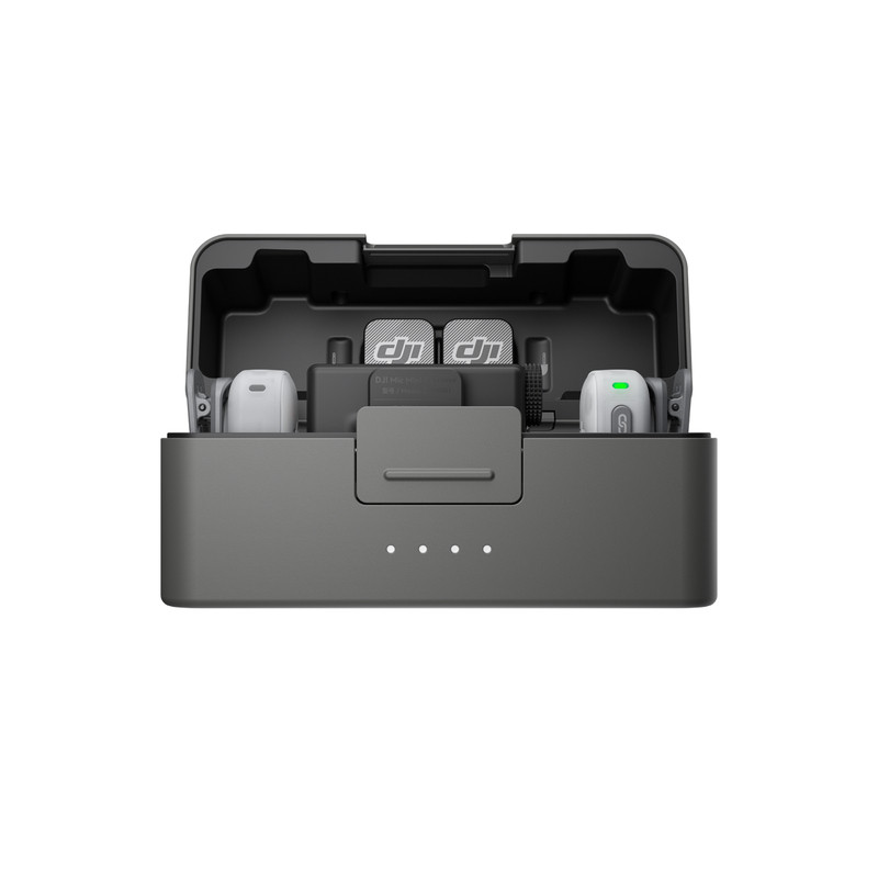 大疆 DJI Mic Mini 2 迷你无线降噪夹领式麦克风直播一拖二多巴胺